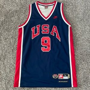 Nike USA Olympics 1984 Michael Jordan Jersey Men’s size Large
